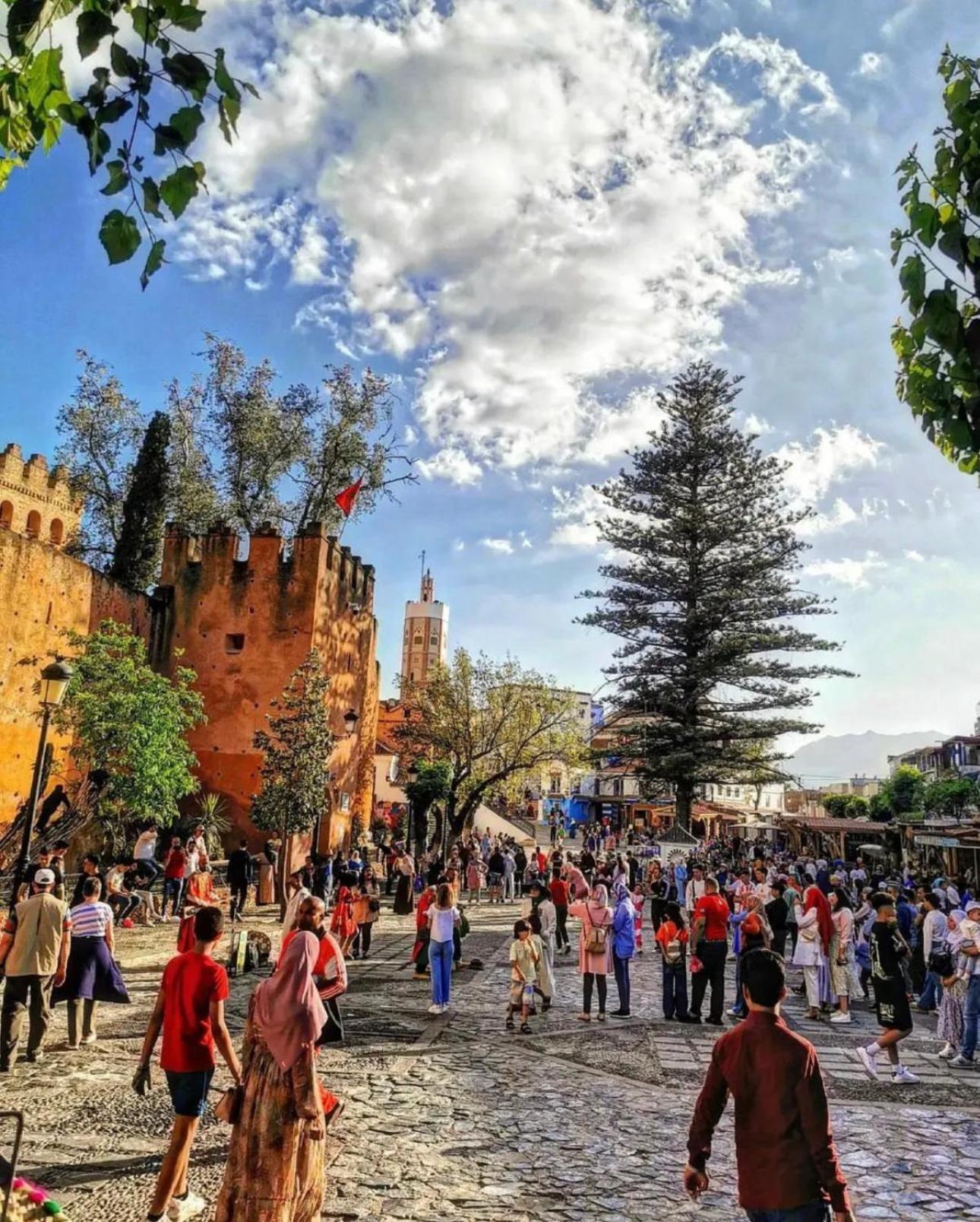 Hotel Riad Bab Mahruk Szafszawan Zewnętrze zdjęcie